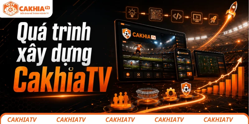 Quá trình xây dựng CakhiaTV